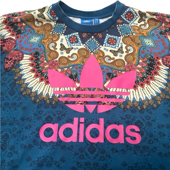 Adidas x Farm Rio Borbomix Butterfly Sweatshirt - Picture 5 of 11